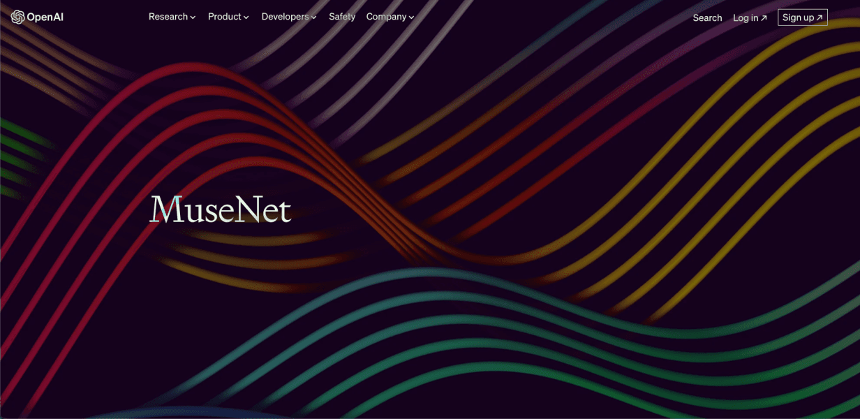 Musenet Homepage