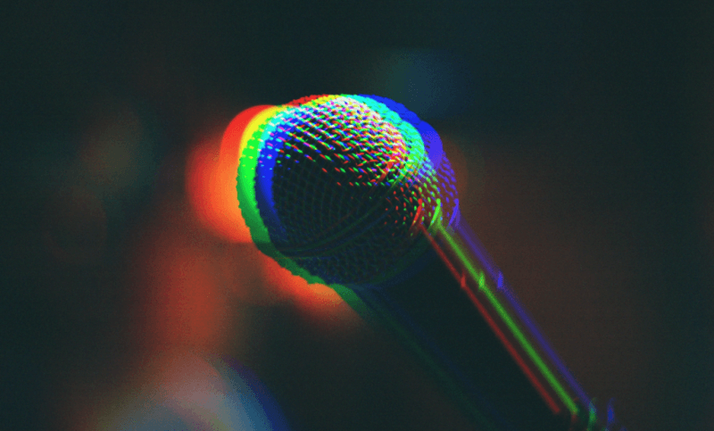 Glitch Effect Microphone
