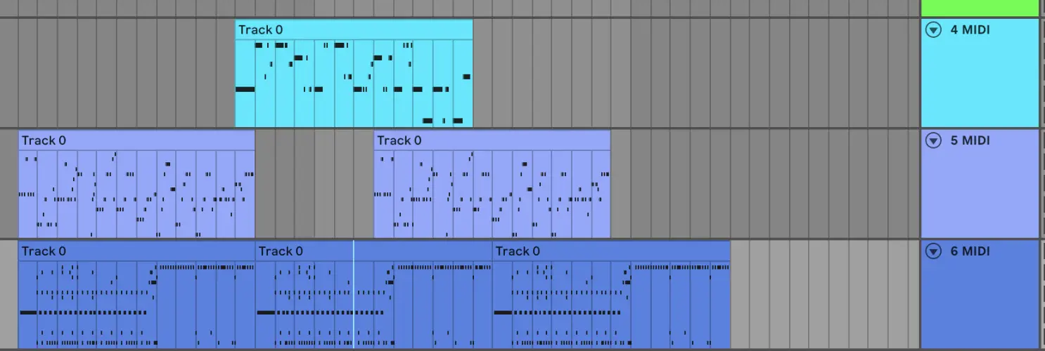 Screenshot Ableton Live