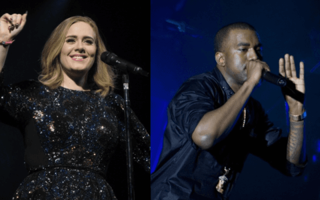 Adele and Kanye