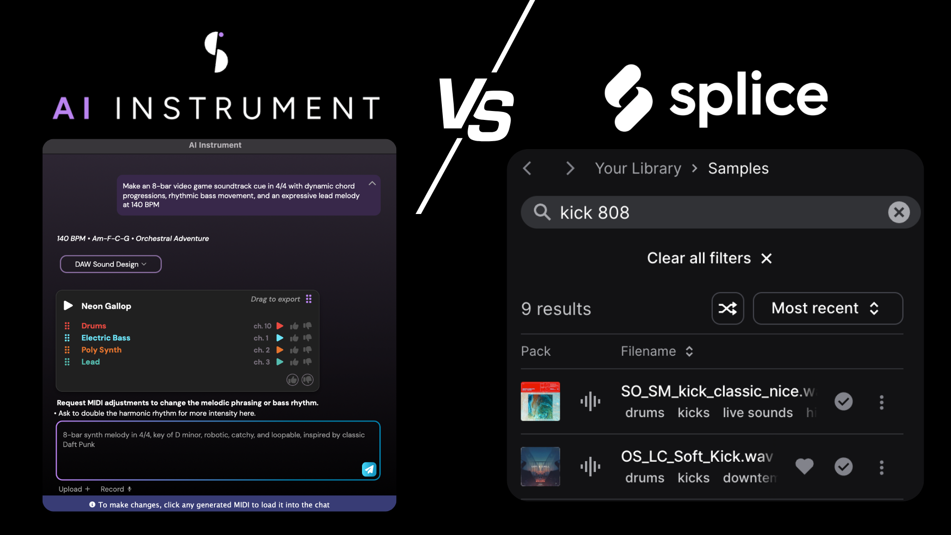 Splice & Staccato