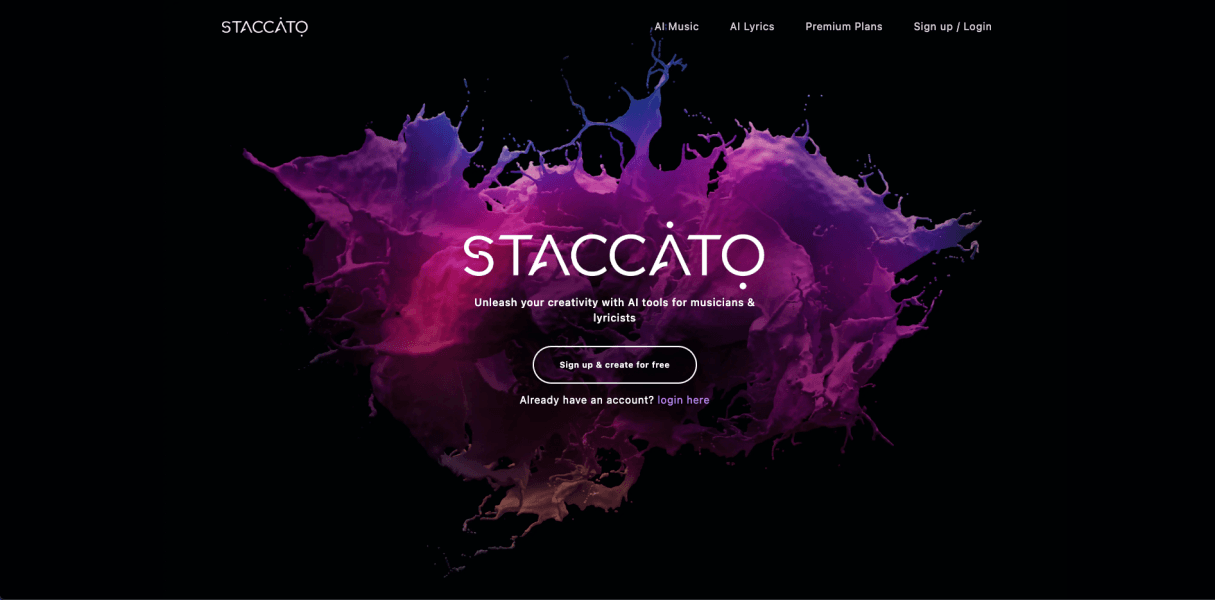 Staccato Homepage